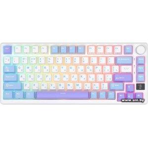 Купить Royal Kludge RK-M75 RGB (Taro Milk, RK Silver) в Минске, доставка по Беларуси