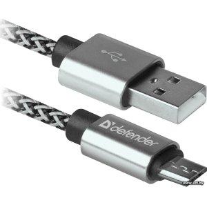 Купить Defender (USB08-03T) Pro White microUSB2.0 - USB2.0 в Минске, доставка по Беларуси