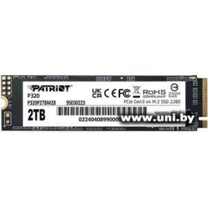 Купить Patriot 2Tb M.2 PCI-E SSD P320P2TBM28 в Минске, доставка по Беларуси