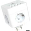 Фильтр сетевой Cablexpert CUBE-4-U4-W White 4 роз