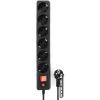 Фильтр сетевой Гарнизон ECL-6-B-1.8 1.8m Black 6 роз
