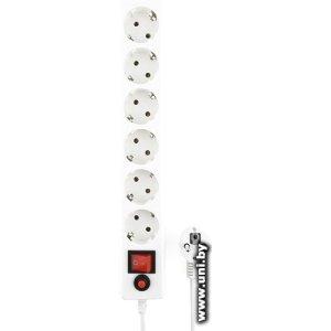 Фильтр сетевой Гарнизон ECL-6-W-3 3m White 6 роз