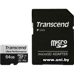 Купить Transcend micro SDXC 64Gb [340S] в Минске, доставка по Беларуси