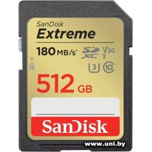 Купить SanDisk SDXC 512Gb [SDSDXVV-512G-GNCIN] в Минске, доставка по Беларуси