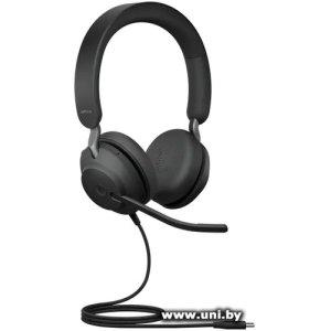 Купить Jabra Evolve2 40 SE MS Duo USB-C (24189-999-899) в Минске, доставка по Беларуси