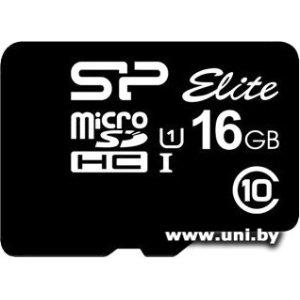 Silicon Power micro SDHC 16Gb [SP016GBSTHBU1V10]