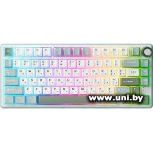 Royal Kludge R75 RGB Sky Cyan (RK Silver)