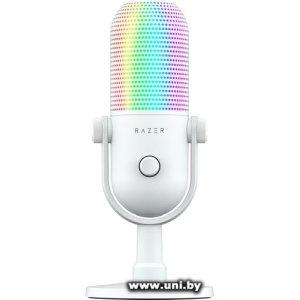 Купить Razer Микрофон Seiren V3 Chroma Mercury White в Минске, доставка по Беларуси