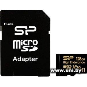 Купить Silicon Power micro SDXC 128Gb [SP128GBSTXDV3V1HSP] в Минске, доставка по Беларуси