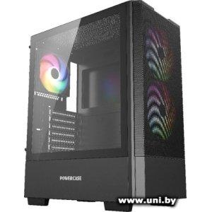 Powercase Mistral AY3W ARGB Black CMAYB-A3