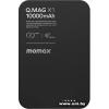 Momax Q.Mag X1 Magnetic IP117A 10000mAh Black (IP117AD)