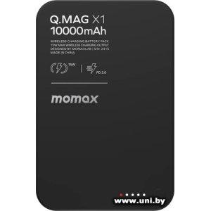 Momax Q.Mag X1 Magnetic IP117A 10000mAh Black (IP117AD)