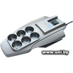 Фильтр сетевой ZIS Pilot XPro 1.8m Silver 6 роз