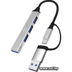 Купить DIGMA [DHUB-4USB-AC-3.0] Type-C в Минске, доставка по Беларуси