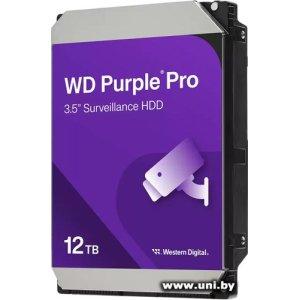 Купить WD 12Tb 3.5` SATA3 WD122PURP в Минске, доставка по Беларуси