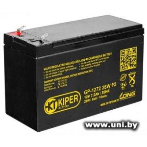 Купить Kiper GP-1272 28W F2 12V 7.2Ah в Минске, доставка по Беларуси