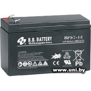 BB Battery BPS7-12 12V 17Ah