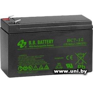 BB Battery BC7-12 12V 7Ah