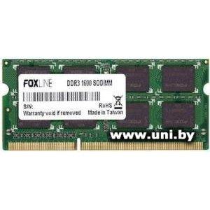 SO-DIMM 8G DDR3-1600 Foxline (FL1600D3S11-8G)