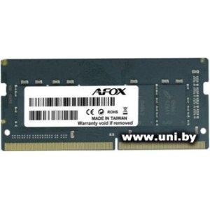 Купить SO-DIMM 8G DDR4-3200 AFOX (AFSD48PH1P) в Минске, доставка по Беларуси