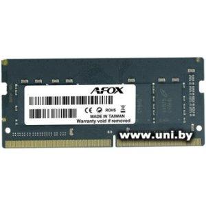 Купить SO-DIMM 4G DDR4-2666 AFOX (AFSD44FK1P) в Минске, доставка по Беларуси