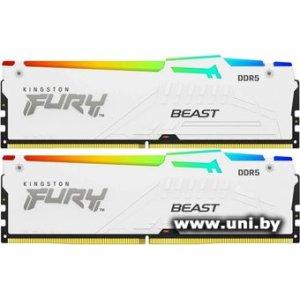 Купить DDR5 64G PC-48000 Kingston (KF560C30BWAK2-64) в Минске, доставка по Беларуси