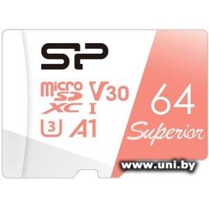 Silicon Power micro SDXC 64Gb [SP064GBSTXDV3V20]
