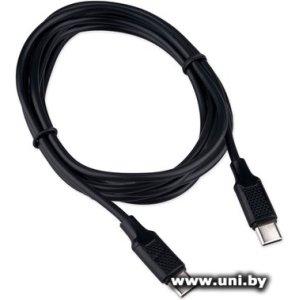 Cablexpert USB2.0 Type-C (CC-USB2-CMCM-60-1.8M) Black