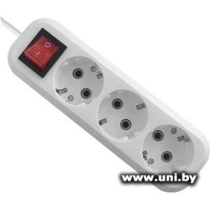 Фильтр сетевой Defender L330 (99361) 7m White 3 роз