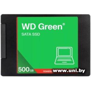 Купить WD 500Gb SATA3 SSD WDS500G5G0A в Минске, доставка по Беларуси