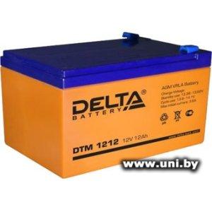 Купить Delta DTM 1212 12V 12Ah в Минске, доставка по Беларуси