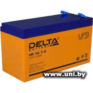 Купить Delta HR 12-7.2 12V 7.2Ah в Минске, доставка по Беларуси