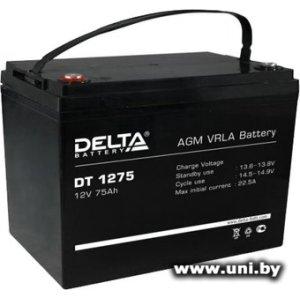 Купить Delta DT 1275 12V 75Ah в Минске, доставка по Беларуси