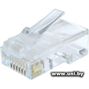 Вилка RJ-45 Gembird (LC-8P8C-002/100) for solid CAT6 100шт.