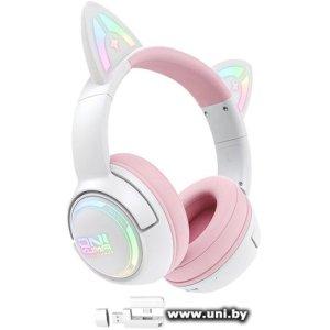 Onikuma GT838 Cat Ear White/Pink
