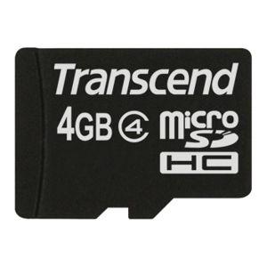 Купить Transcend micro SDHC 4GB TS4GUSDHC4 в Минске, доставка по Беларуси