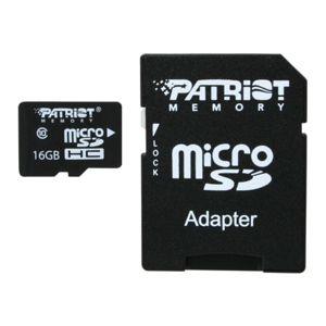 Купить Patriot micro SDHC 16GB (PSF16GMCSDHC10) в Минске, доставка по Беларуси