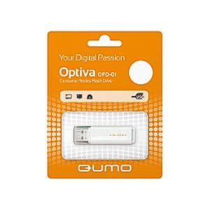 Купить QUMO USB2.0 16Gb Optiva 01 White в Минске, доставка по Беларуси