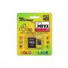 Mirex micro SDHC 4GB [13613-ADTMSD04] Class 4