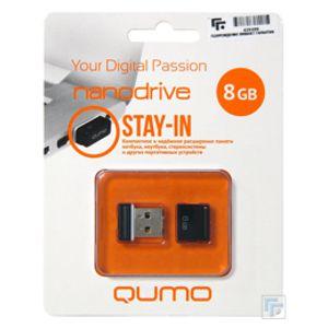 Купить QUMO USB2.0 8Gb Nano Black в Минске, доставка по Беларуси