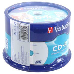 Купить CD-R Verbatim, 700Mb 52х (50шт) [43309] в Минске, доставка по Беларуси