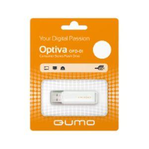 Купить Qumo USB2.0 64Gb Optiva 01 White в Минске, доставка по Беларуси