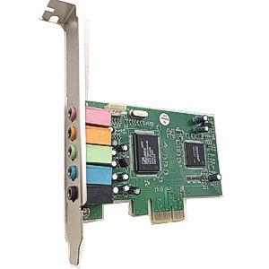 C-media CMI8738-LX 5.1channel, PCI-E