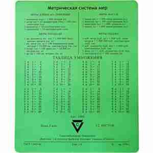 Купить CBR [CMP 024] Arithmetic Таблица умножения в Минске, доставка по Беларуси
