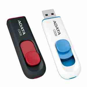 Купить ADATA USB2.0 16Gb C008 Black/Red в Минске, доставка по Беларуси