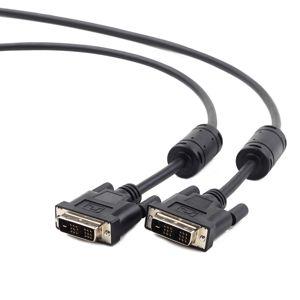 Купить Gembird Cable DVI (CC-DVI-BK-6) 1.8m Black в Минске, доставка по Беларуси