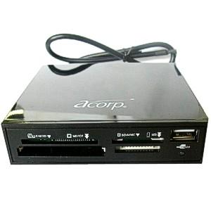 Купить ACORP CRIP200B USB2.0 28in1 int Black в Минске, доставка по Беларуси