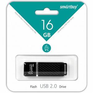 Купить SmartBuy USB2.0 16Gb [SB16GBQZ-K] Black в Минске, доставка по Беларуси