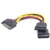 Cablexpert Power [CC-SATAM2F-01] 15pin(M)/2x15pin(F