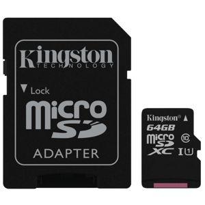 Купить Kingston micro SDXC 64Gb (SDC10G2/64GB) в Минске, доставка по Беларуси